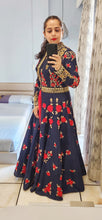 Load image into Gallery viewer, Gorgeous jacket style anarkali with hand embroidery