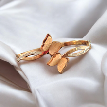 Load image into Gallery viewer, Butterly bracelet- rose gold