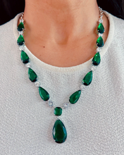 Load image into Gallery viewer, "Izumi" Emerald necklace