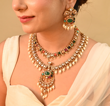 Load image into Gallery viewer, "Rang Mahal" Layered Rani Haar Set