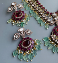 Load image into Gallery viewer, "Rajwada Reverie" Layered Rani Haar Set