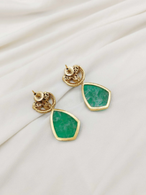 Load image into Gallery viewer, “Emerald Enchant” Moissanite & Emerald Choker