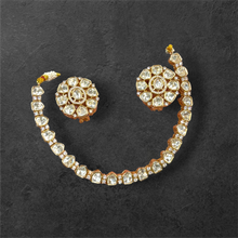 Load image into Gallery viewer, Royal Bloom Uncut Polki Diamond Set- classic