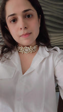 Load image into Gallery viewer, "Sitaara" Kundan Choker Set