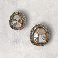 Load image into Gallery viewer, Polki victorian studs