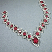 Load image into Gallery viewer, Ruby Zenith Necklace
