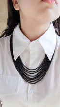 Load image into Gallery viewer, "Noor Bagh" (Black Layered Onyx Set)