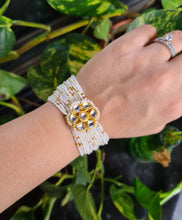 Load image into Gallery viewer, Beads kundan bracelet