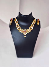 Load image into Gallery viewer, “Rivaayat Royale” Kundan Set with Earrings