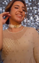 Load image into Gallery viewer, "Noorani Bindu" Kundan Diamond Choker Set