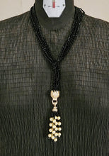 Load image into Gallery viewer, Jaguar Crystal necklace- Black
