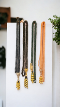Load image into Gallery viewer, Jaguar Crystal necklace- Peach
