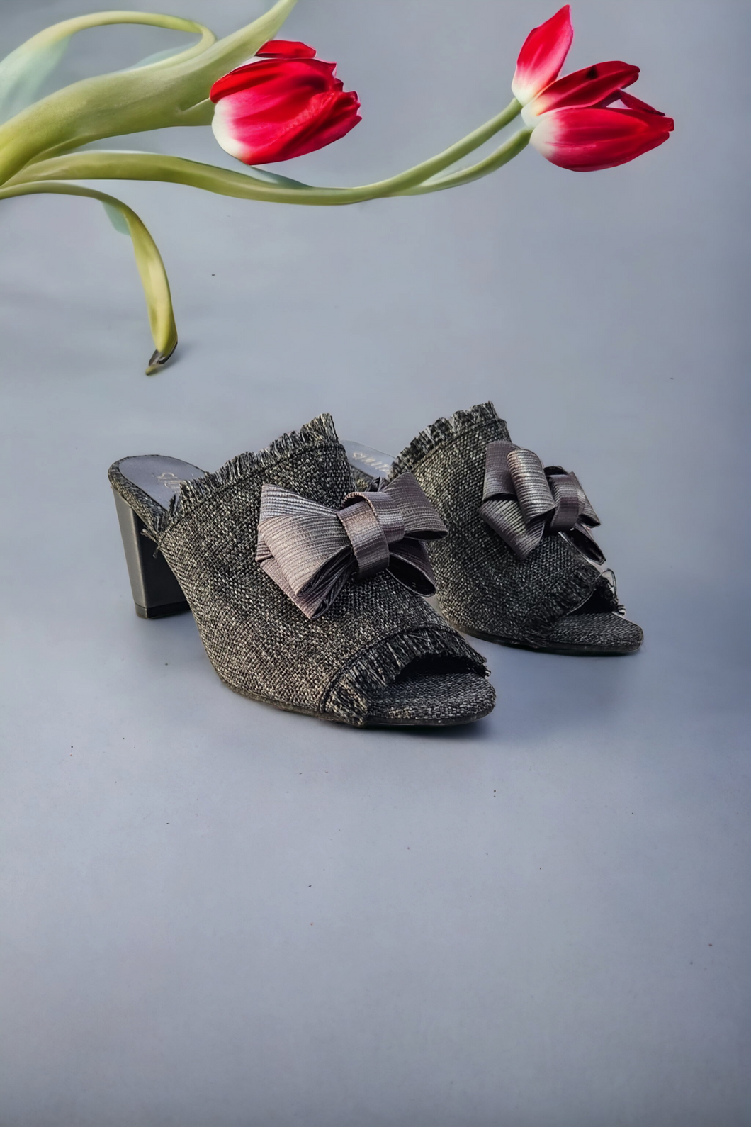 Tweed heels