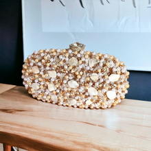 Load image into Gallery viewer, Bedazzled clutch
