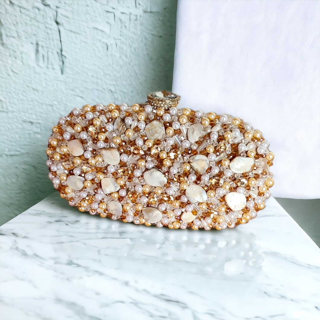 Bedazzled clutch