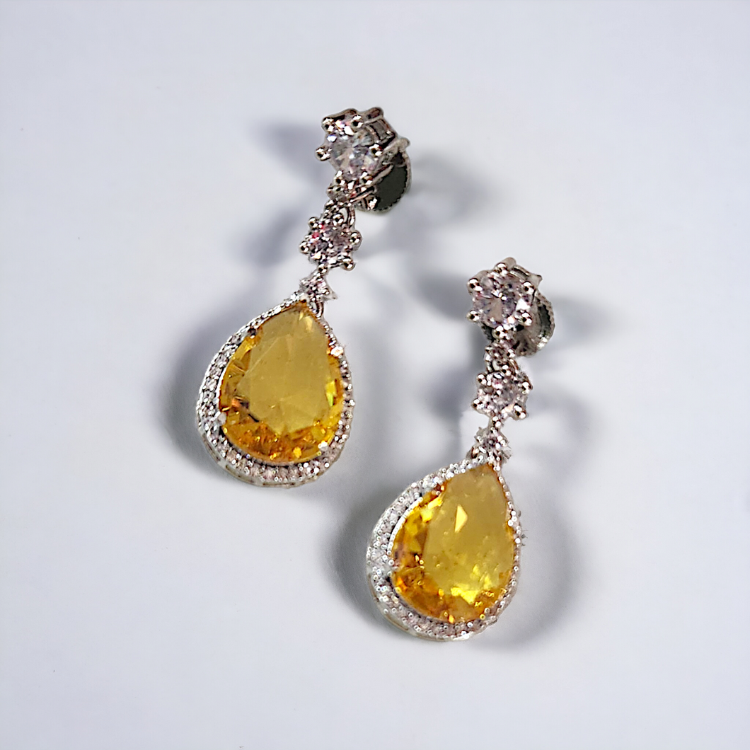 Garcelle sapphire earrings