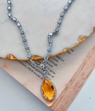 Load image into Gallery viewer, Garcelle sapphire necklace
