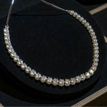 Load image into Gallery viewer, Solitaire tennis necklace set
