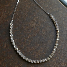 Load image into Gallery viewer, Solitaire tennis necklace set
