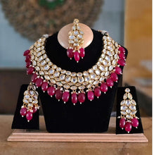 Load image into Gallery viewer, Kundan Glow – Royale Ruby Edition
