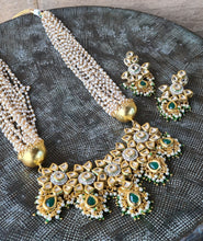 Load image into Gallery viewer, Kundan and polki diamond rani haar

