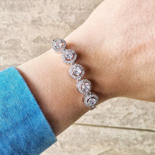 Load image into Gallery viewer, Diamond bracelet- white gold
