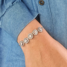 Load image into Gallery viewer, Diamond bracelet- white gold

