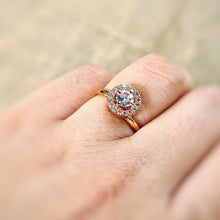 Load image into Gallery viewer, Diamond ring- rose gold
