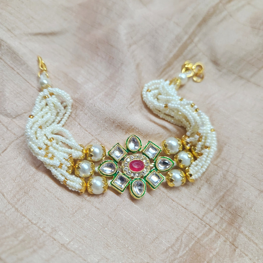Polki and Kundan bracelet