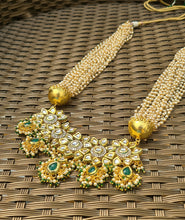 Load image into Gallery viewer, Kundan and polki diamond rani haar
