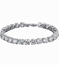 Load image into Gallery viewer, Swarovski Royal White Diamond Solitaire Crystal Bracelet
